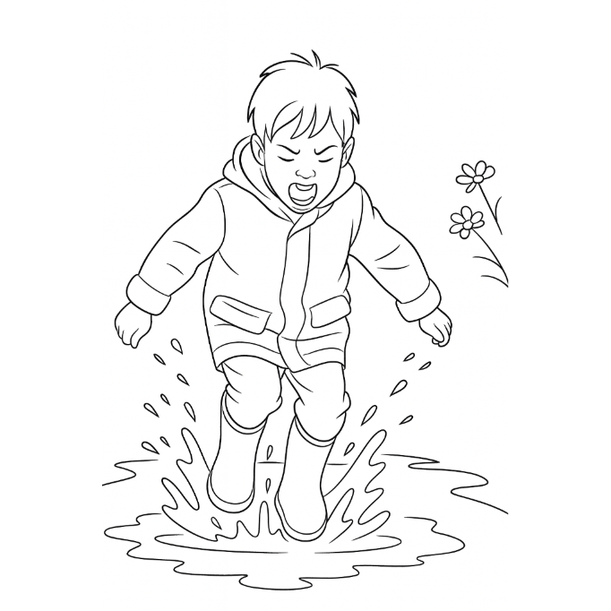 Kids Coloring Page